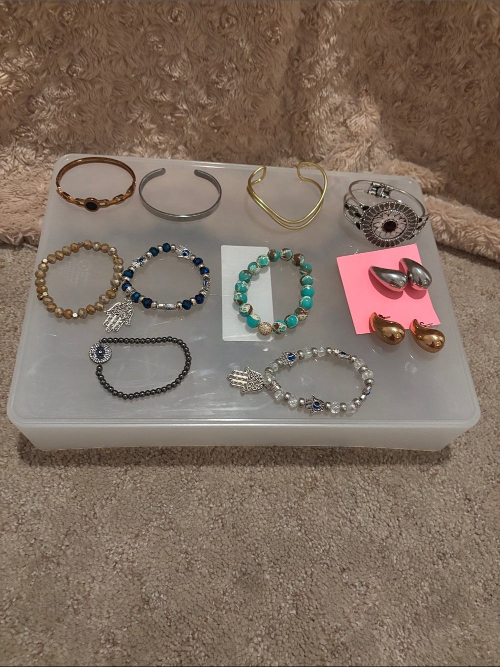 Bracelet earrings lot of 11